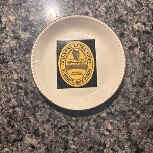 Vintage Guinness Extra Stout St James's Gate Dublin Ashtray 4.5"